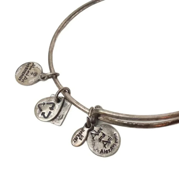 Alex & Ani Cupcake Charm Bracelet - Picture 3 of 3
